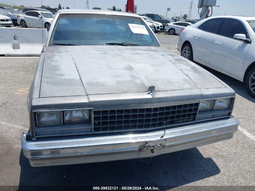 1985 Chevrolet El Camino VIN: 3GCCW80H5FS909661 Lot: 39532121