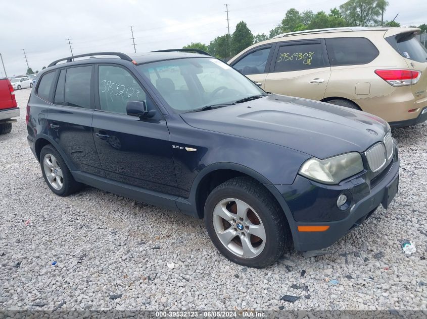 2007 BMW X3 3.0Si VIN: WBXPC93477WF08665 Lot: 39532123