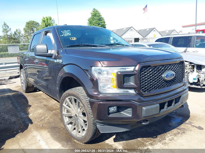 VIN 1FTEW1EP8JFE02282 2018 FORD F-150 XL