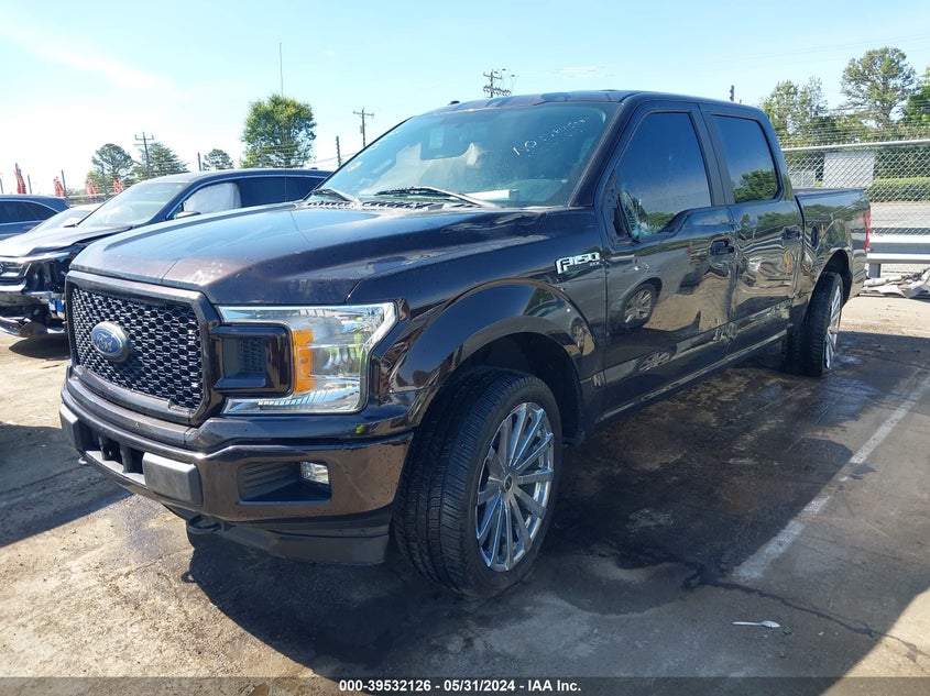 VIN 1FTEW1EP8JFE02282 2018 FORD F-150 XL