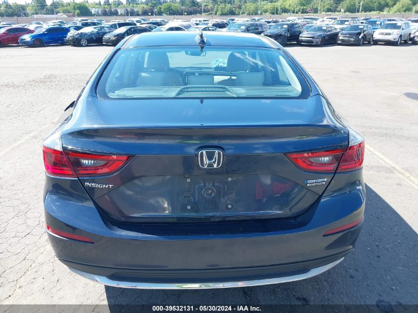2020 Honda Insight Touring VIN: 19XZE4F90LE000517 Lot: 39532131