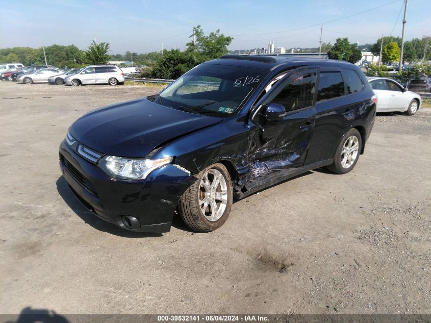 2014 Mitsubishi Outlander Se VIN: JA4AZ3A33EZ009180 Lot: 39532141