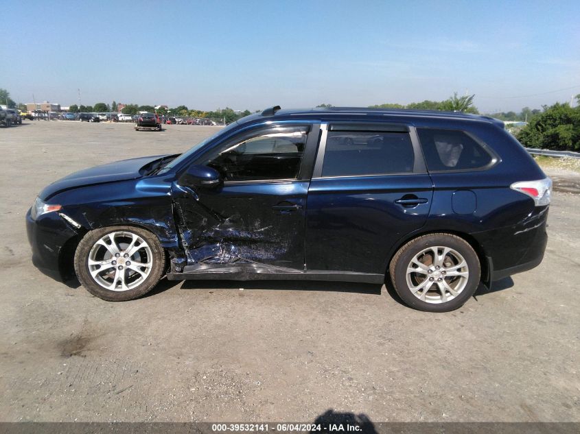 2014 Mitsubishi Outlander Se VIN: JA4AZ3A33EZ009180 Lot: 39532141