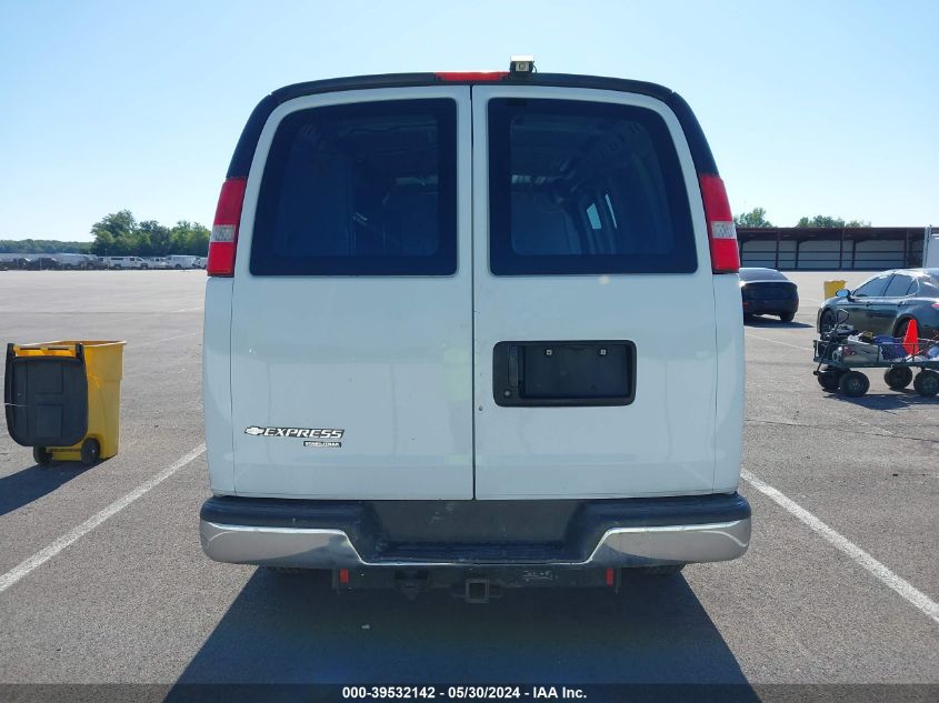 2015 Chevrolet Express 2500 Work Van VIN: 1GCWGFCF1F1255722 Lot: 39532142