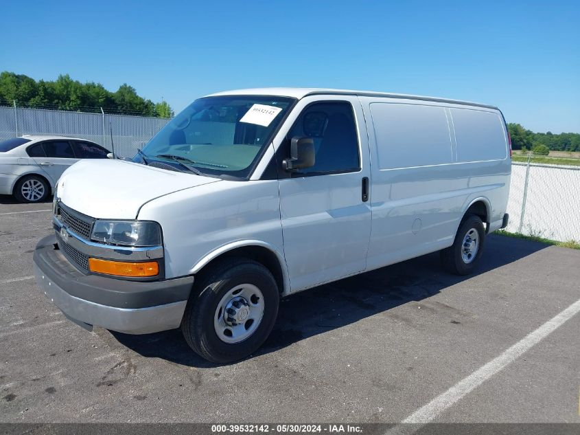 2015 Chevrolet Express 2500 Work Van VIN: 1GCWGFCF1F1255722 Lot: 39532142