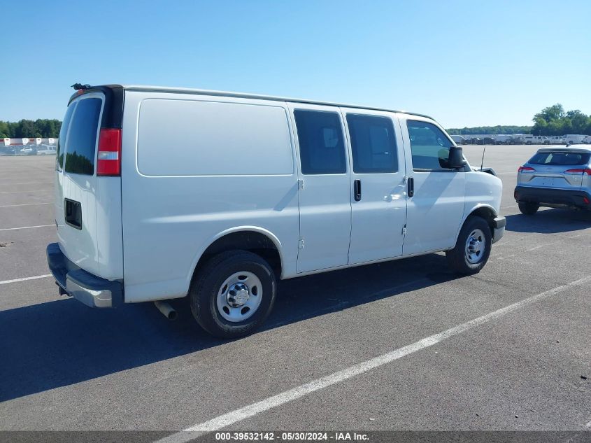 2015 Chevrolet Express 2500 Work Van VIN: 1GCWGFCF1F1255722 Lot: 39532142