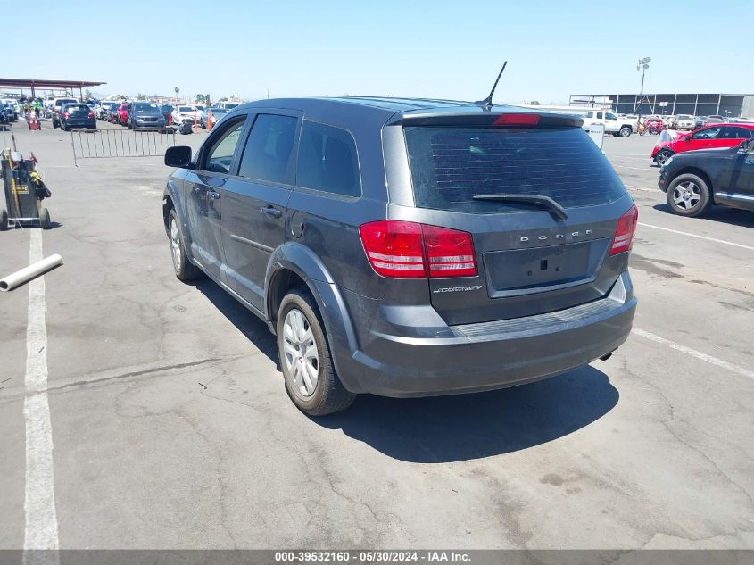 2015 Dodge Journey American Value Pkg VIN: 3C4PDCABXFT641530 Lot: 39532160