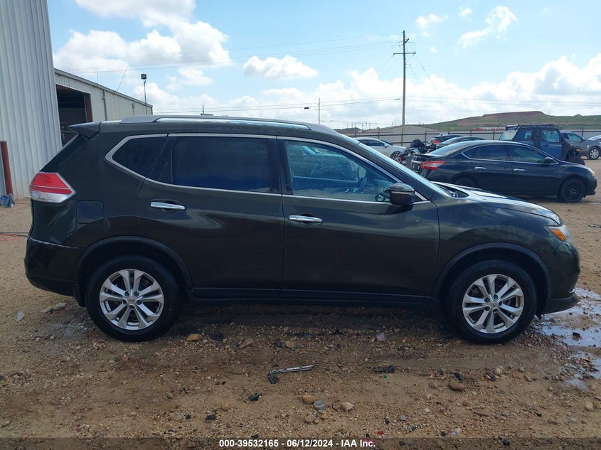 2015 Nissan Rogue Sv VIN: KNMAT2MV3FP515796 Lot: 39532165