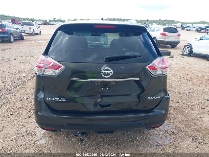2015 Nissan Rogue Sv VIN: KNMAT2MV3FP515796 Lot: 39532165