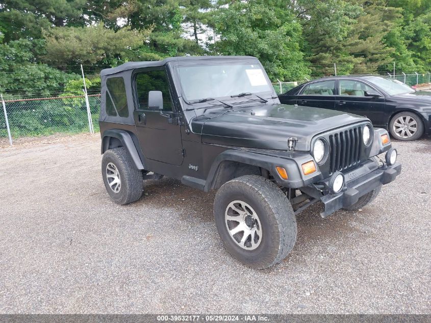 1998 Jeep Wrangler Sport VIN: 1J4FY19SXWP711941 Lot: 39532177