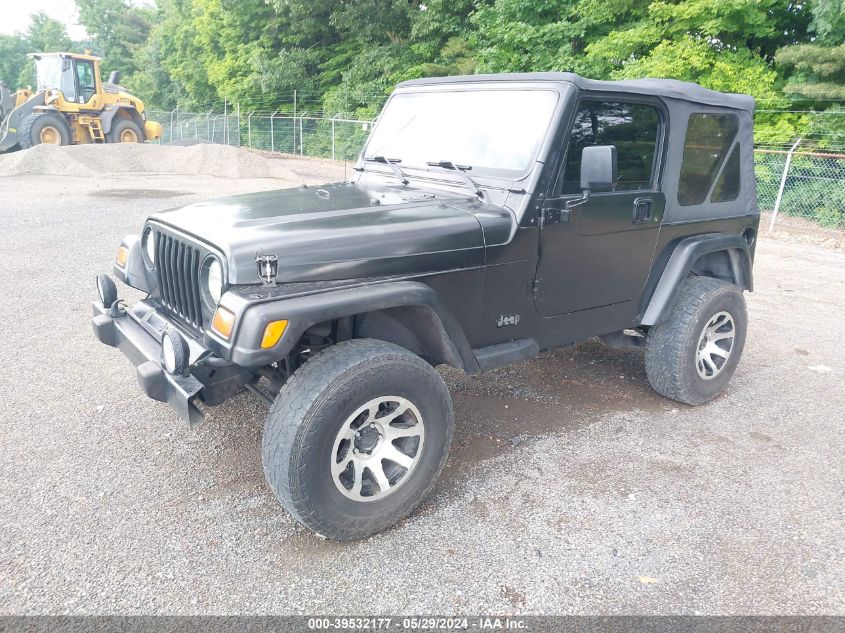 1998 Jeep Wrangler Sport VIN: 1J4FY19SXWP711941 Lot: 39532177