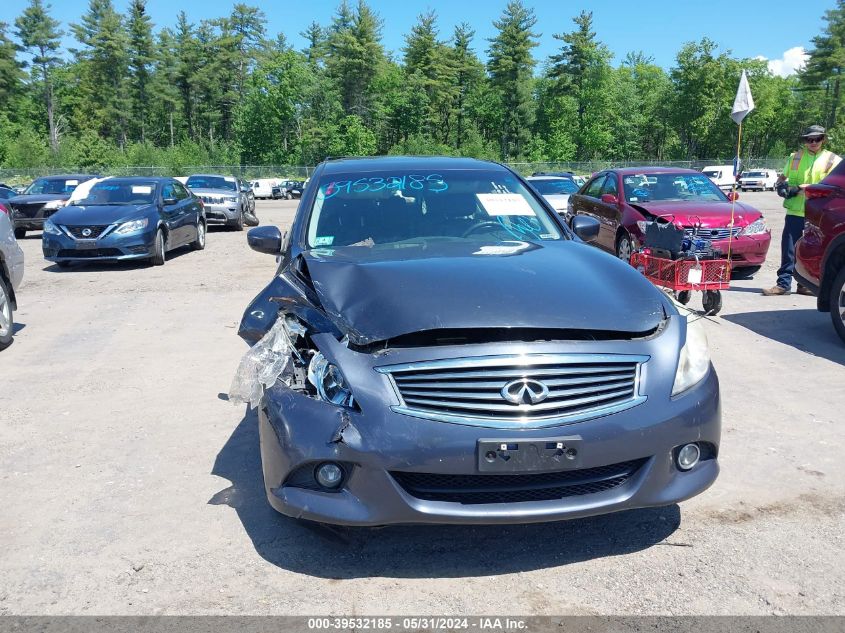 2011 Infiniti G37X VIN: JN1CV6AR4BM354309 Lot: 39532185