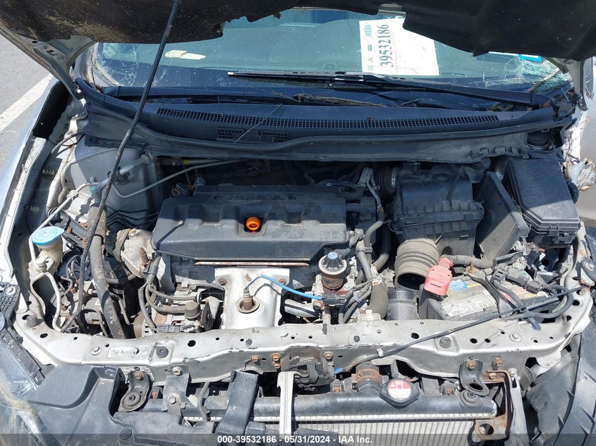 2012 Honda Civic Ex-L VIN: 19XFB2F98CE358951 Lot: 39532186