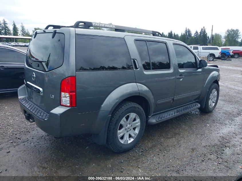 2006 Nissan Pathfinder Le VIN: 5N1AR18W56C647523 Lot: 39532188