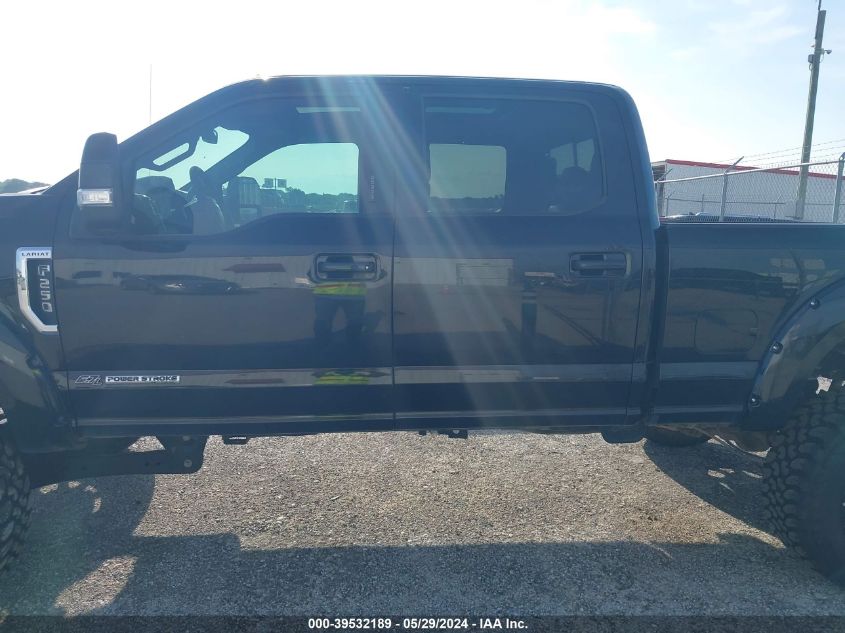 2019 Ford F-250 Lariat VIN: 1FT7W2BT2KED88127 Lot: 39532189