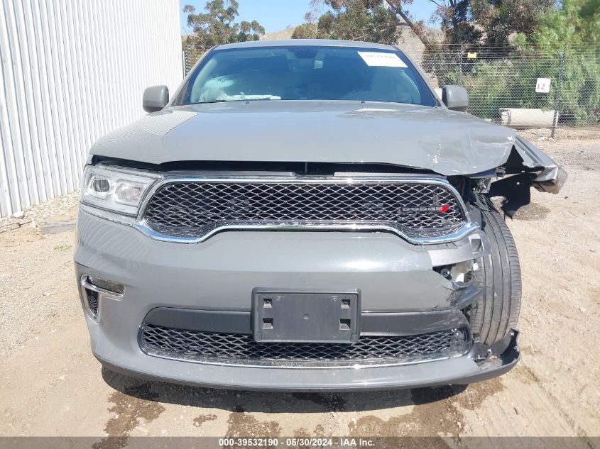 2022 Dodge Durango Sxt Awd VIN: 1C4RDJAG4NC161437 Lot: 39532190