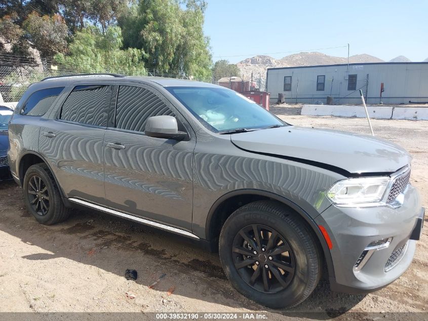 2022 Dodge Durango Sxt Awd VIN: 1C4RDJAG4NC161437 Lot: 39532190