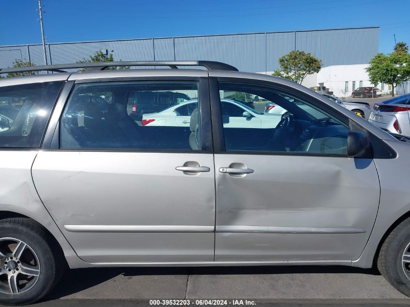 2006 Toyota Sienna Ce VIN: 5TDZA23C36S411498 Lot: 39532203