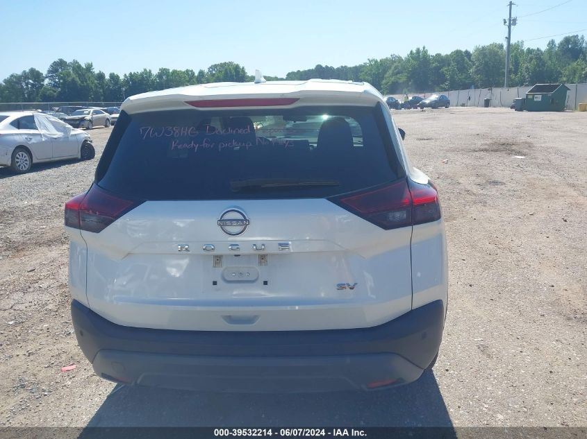 2023 Nissan Rogue Sv VIN: 5N1BT3BA4PC789216 Lot: 39532214