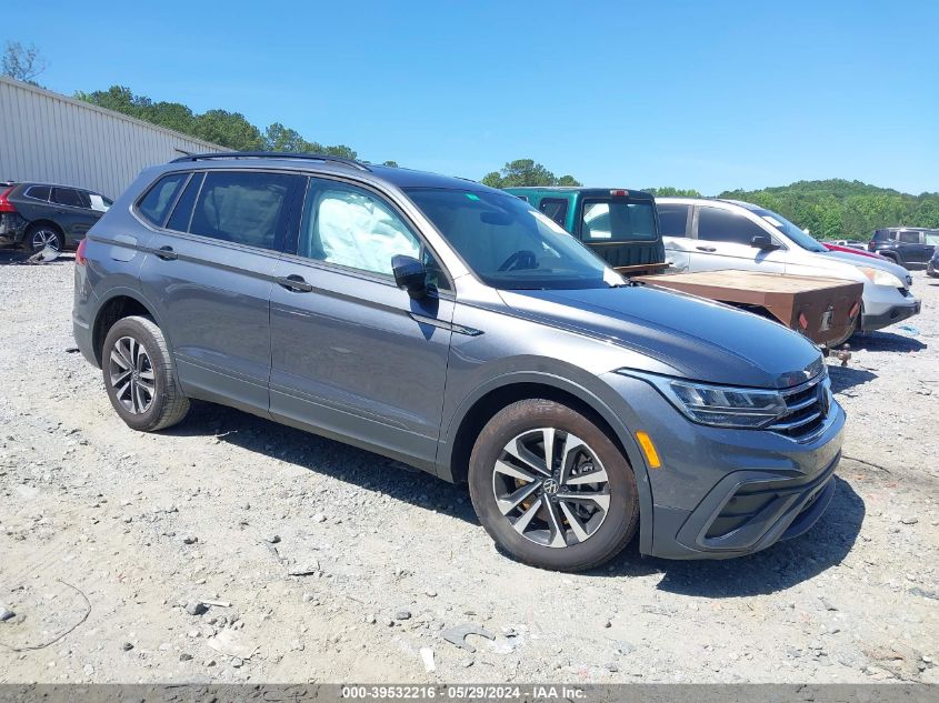 2023 Volkswagen Tiguan 2.0T S VIN: 3VVRB7AX2PM016201 Lot: 39532216