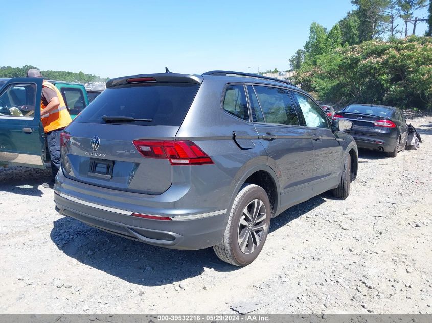 2023 Volkswagen Tiguan 2.0T S VIN: 3VVRB7AX2PM016201 Lot: 39532216