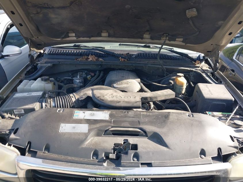 2002 GMC Yukon Slt VIN: 1GKEK13Z72R244702 Lot: 39532217