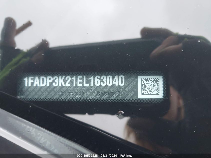 2014 FORD FOCUS SE - 1FADP3K21EL163040