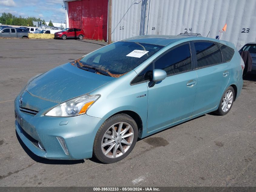 2013 Toyota Prius V Five VIN: JTDZN3EU3D3274383 Lot: 39532233