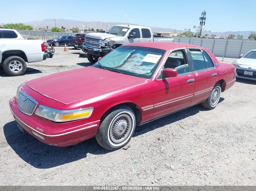 1995 Mercury Grand Marquis Gs VIN: 2MELM74W5SX660921 Lot: 39532247