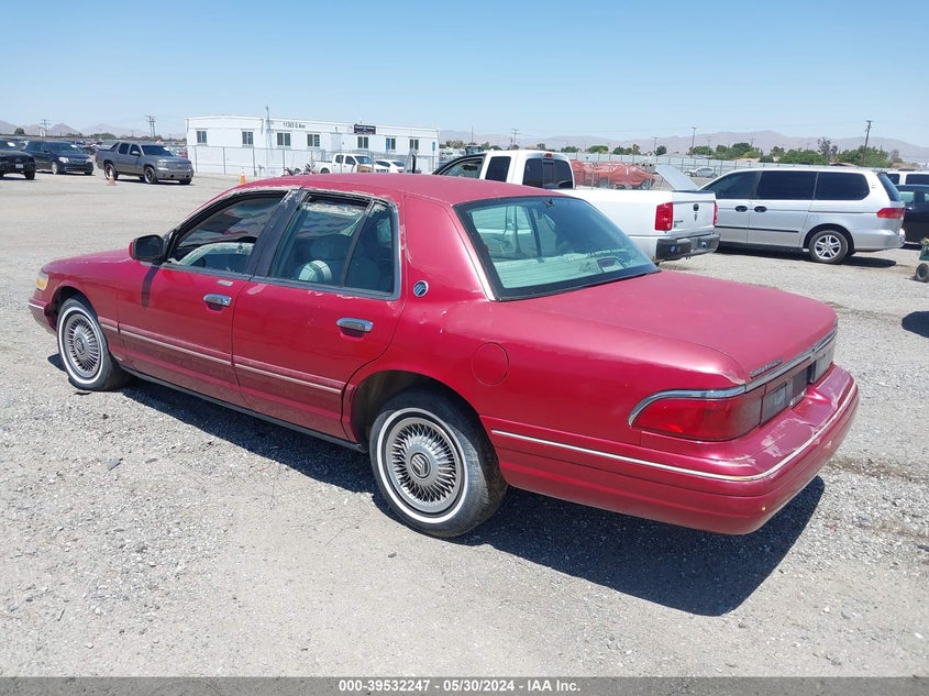 1995 Mercury Grand Marquis Gs VIN: 2MELM74W5SX660921 Lot: 39532247