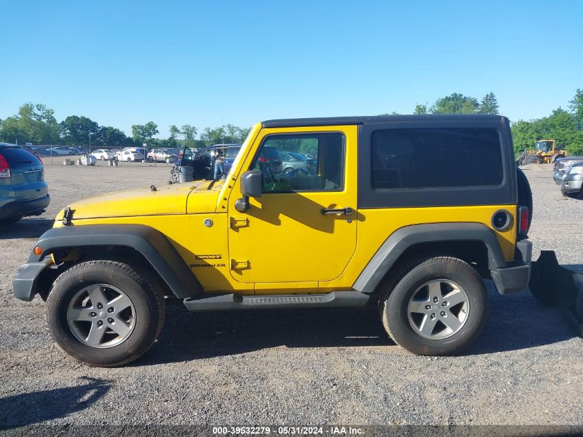 2015 Jeep Wrangler Sport VIN: 1C4AJWAG7FL585389 Lot: 39532279