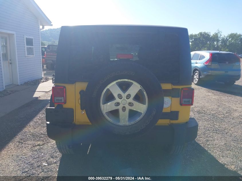 2015 Jeep Wrangler Sport VIN: 1C4AJWAG7FL585389 Lot: 39532279