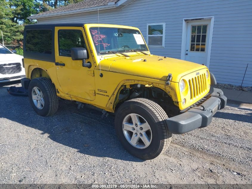 2015 Jeep Wrangler Sport VIN: 1C4AJWAG7FL585389 Lot: 39532279