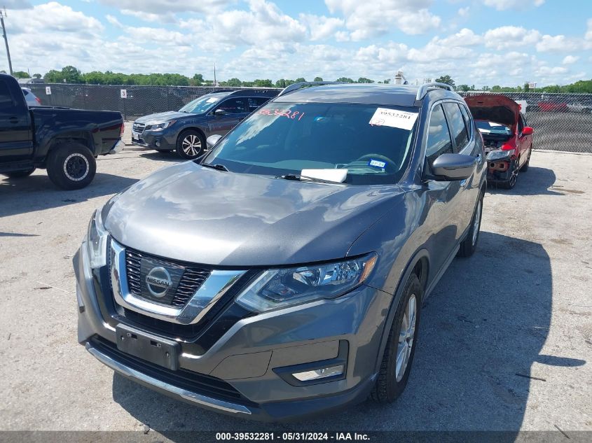 2017 Nissan Rogue Sv VIN: 5N1AT2MT4HC838601 Lot: 39532281