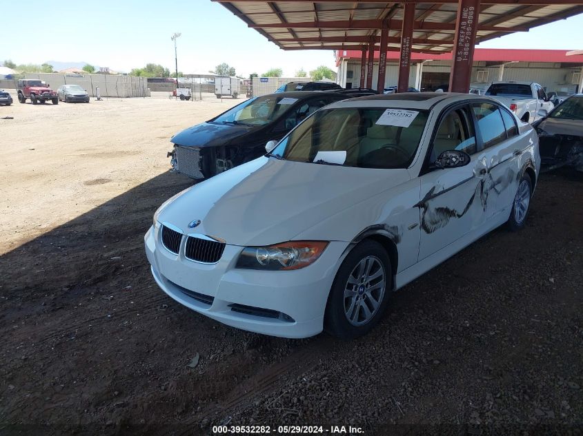 2006 BMW 325I VIN: WBAVB13596KX67904 Lot: 39532282