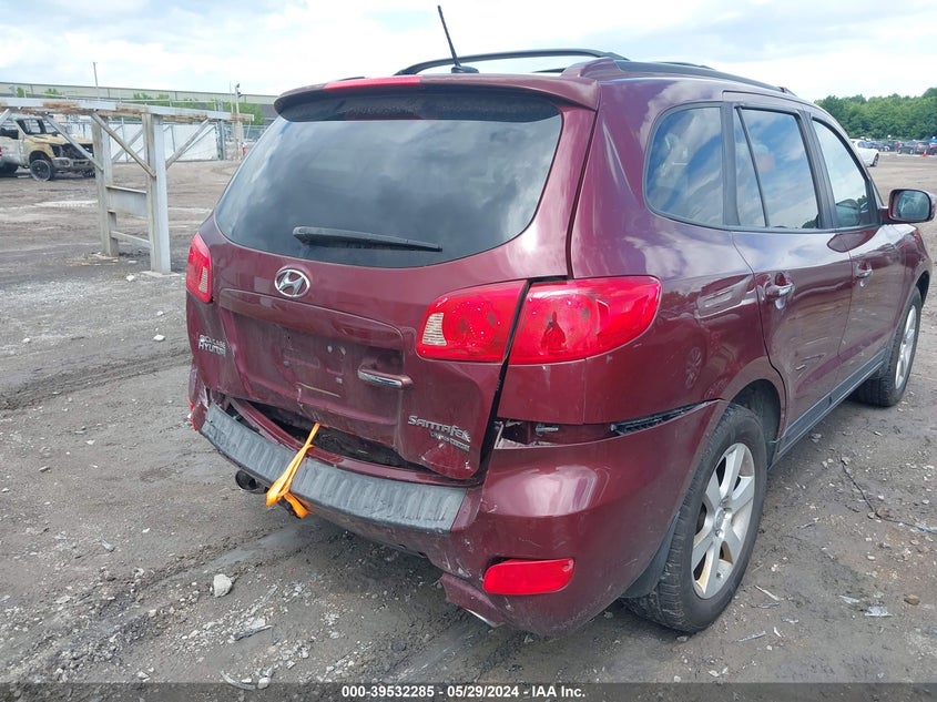 2007 Hyundai Santa Fe Limited/Se VIN: 5NMSH73E17H124337 Lot: 39532285