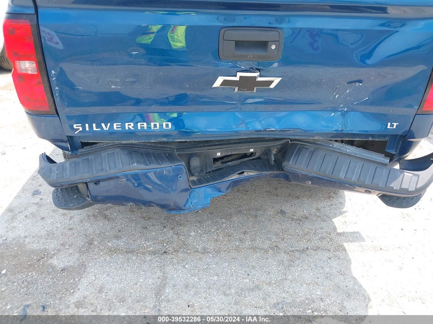 2018 Chevrolet Silverado 1500 2Lt VIN: 3GCUKREC5JG119243 Lot: 39532286