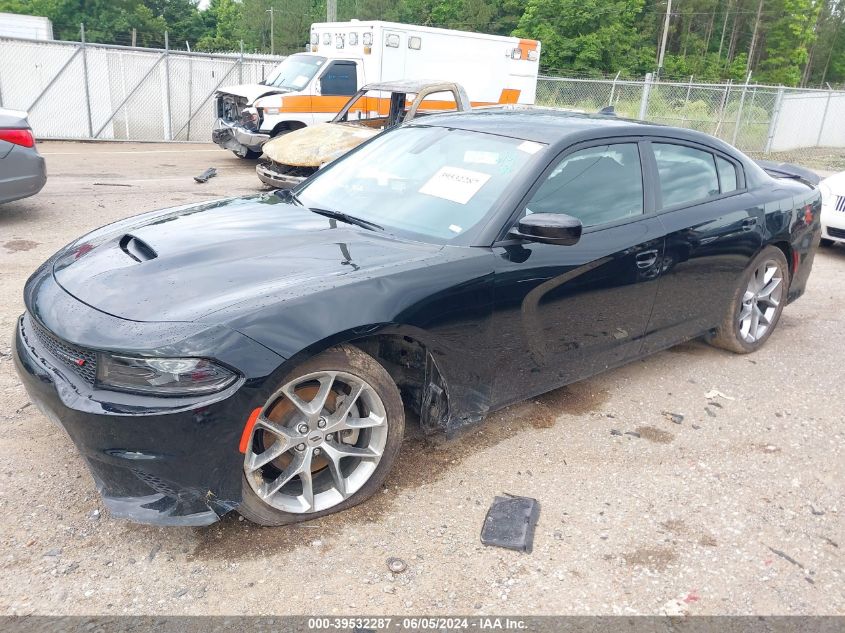 2023 Dodge Charger Gt VIN: 2C3CDXHG4PH611929 Lot: 39532287