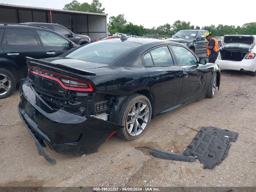 2023 Dodge Charger Gt VIN: 2C3CDXHG4PH611929 Lot: 39532287