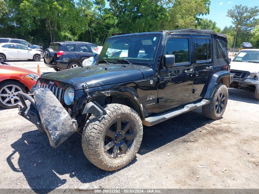 2016 Jeep Wrangler Unlimited Sahara VIN: 1C4BJWEG2GL180816 Lot: 39532292