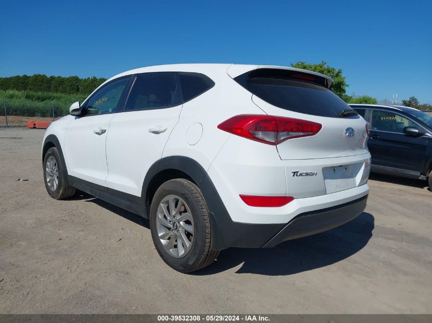 2018 Hyundai Tucson Se VIN: KM8J2CA42JU702814 Lot: 39532308