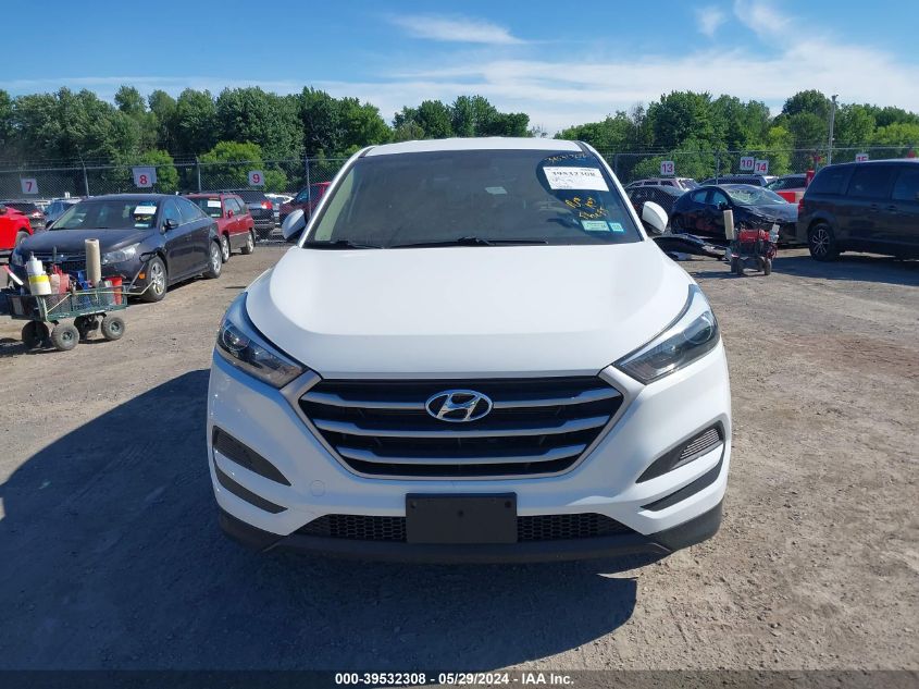 2018 Hyundai Tucson Se VIN: KM8J2CA42JU702814 Lot: 39532308