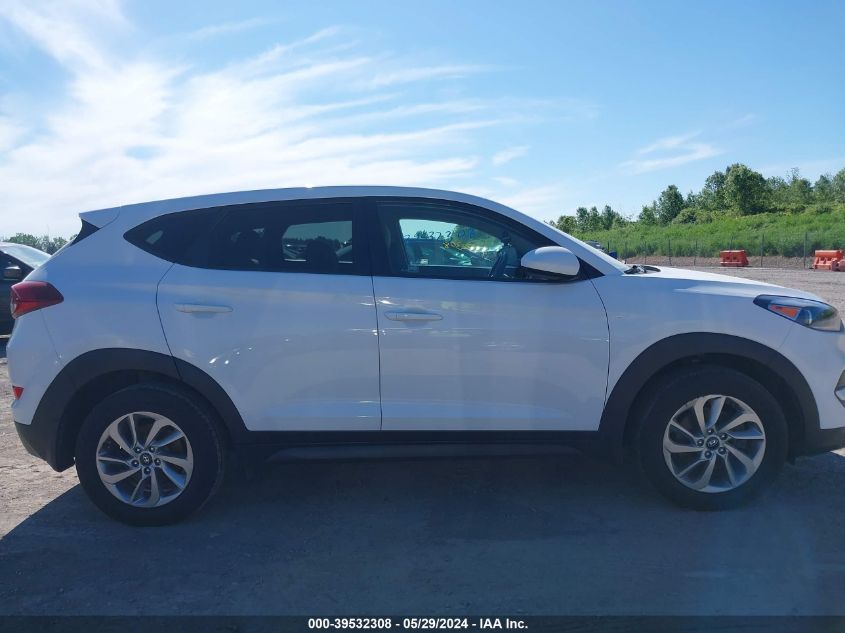 2018 Hyundai Tucson Se VIN: KM8J2CA42JU702814 Lot: 39532308