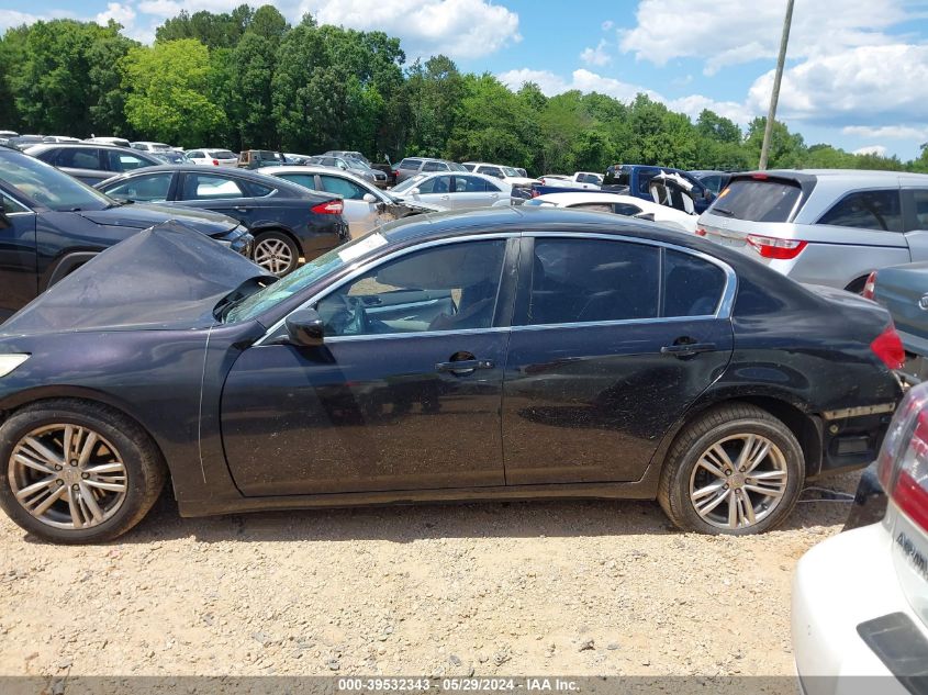 2012 Infiniti G37 Journey VIN: JN1CV6AP8CM622939 Lot: 39532343