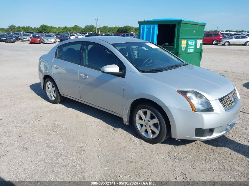 2007 Nissan Sentra 2.0S VIN: 3N1AB61E87L622311 Lot: 39532371