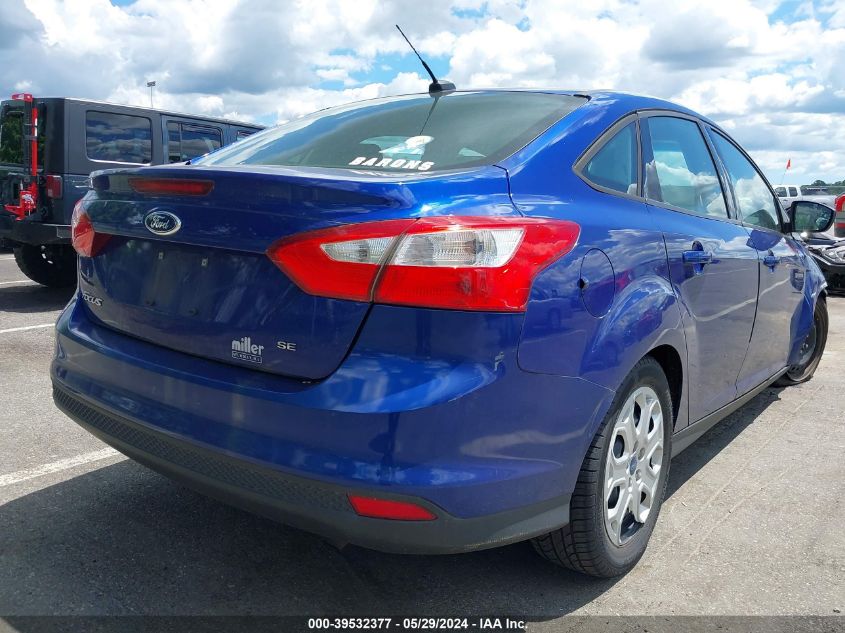 2012 Ford Focus Se VIN: 1FAHP3F21CL345894 Lot: 39532377