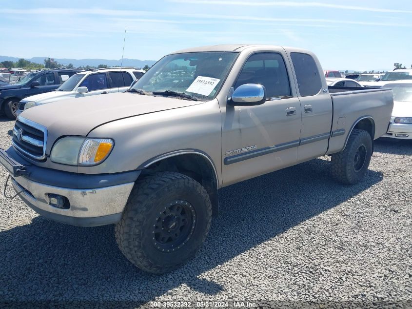 2001 Toyota Tundra Sr5 VIN: 5TBRN34121S192686 Lot: 39532392