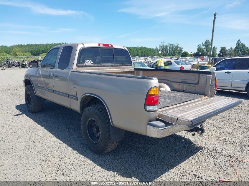 2001 Toyota Tundra Sr5 VIN: 5TBRN34121S192686 Lot: 39532392