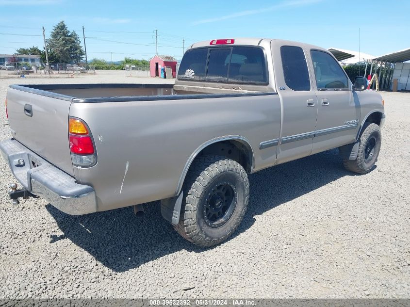 2001 Toyota Tundra Sr5 VIN: 5TBRN34121S192686 Lot: 39532392