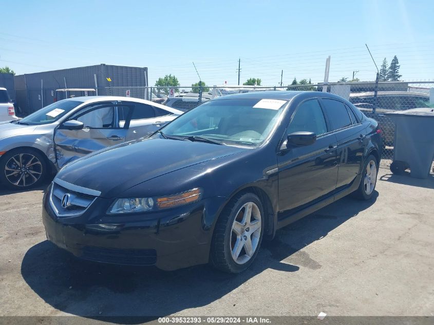 2006 Acura Tl VIN: 19UUA66206A046314 Lot: 39532393